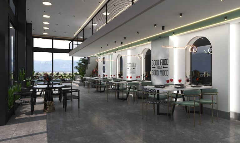 Restaurant Interior Design – 1600 sqm Project for Mr. Poursaleh