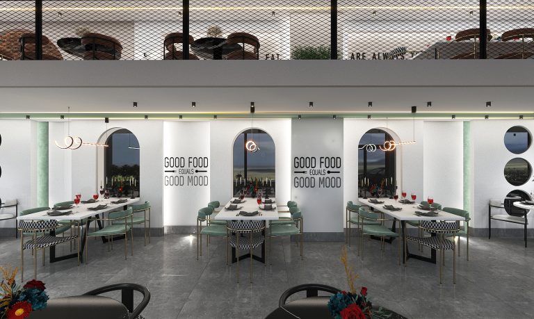 Restaurant Interior Design – 1600 sqm Project for Mr. Poursaleh