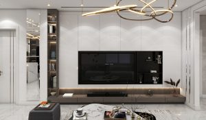 Interior design of the living room and reception area of Mr. Bakhtiari.