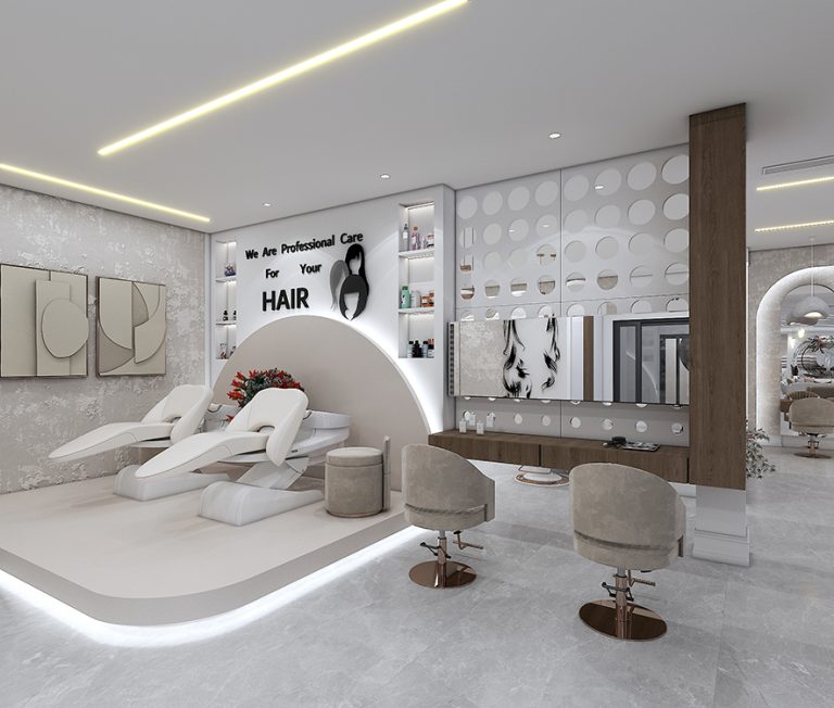 Beauty salon design for Mr. Piri.