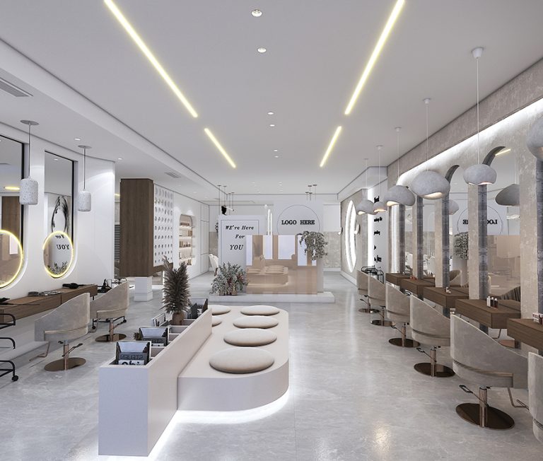 Beauty salon design for Mr. Piri.