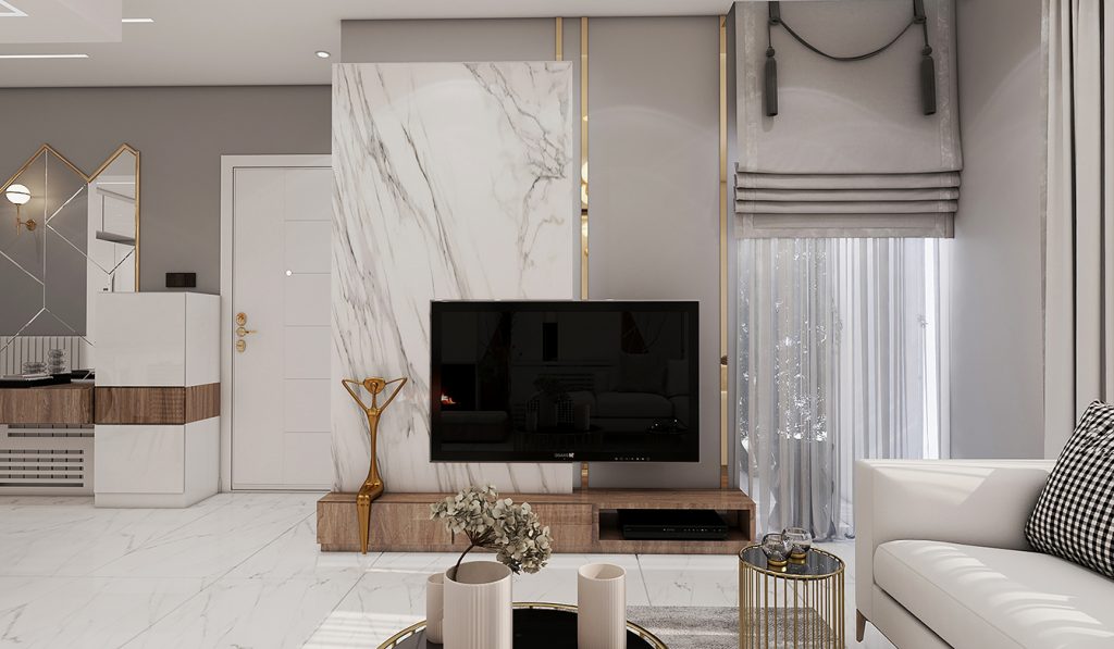 Design of the Living Room and Reception Hall for Mr. Mashallah