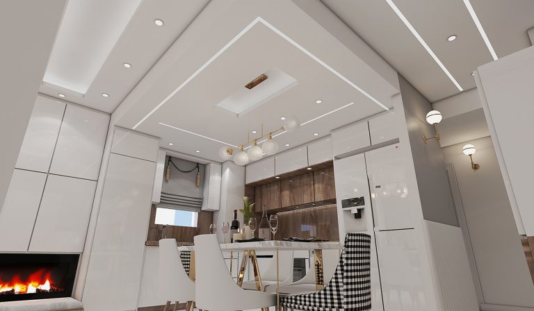 Design of the Living Room and Reception Hall for Mr. Mashallah