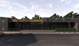 Facade design for Engineer Poursaleh's 1600-square-meter project.