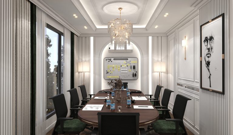 Interior design of Mr. Rezaei's ground floor office