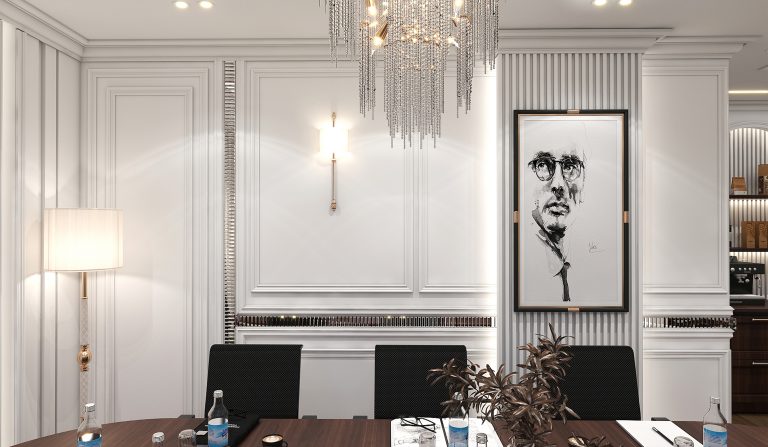 Interior design of Mr. Rezaei's ground floor office