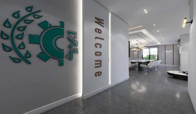 Interior design of Mr. Rezaei's conference hall office.