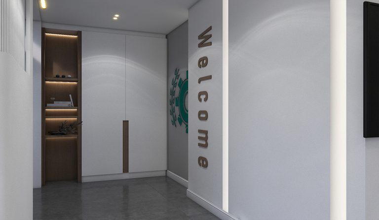 Interior design of Mr. Rezaei's conference hall office.