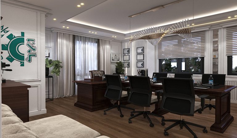 Interior design of Mr. Rezaei's office