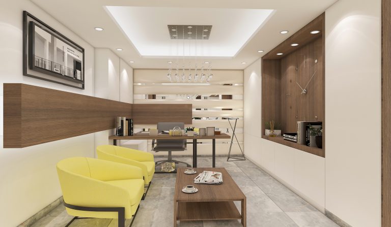 Interior design of Mr. Dehyadgari’s conference room.