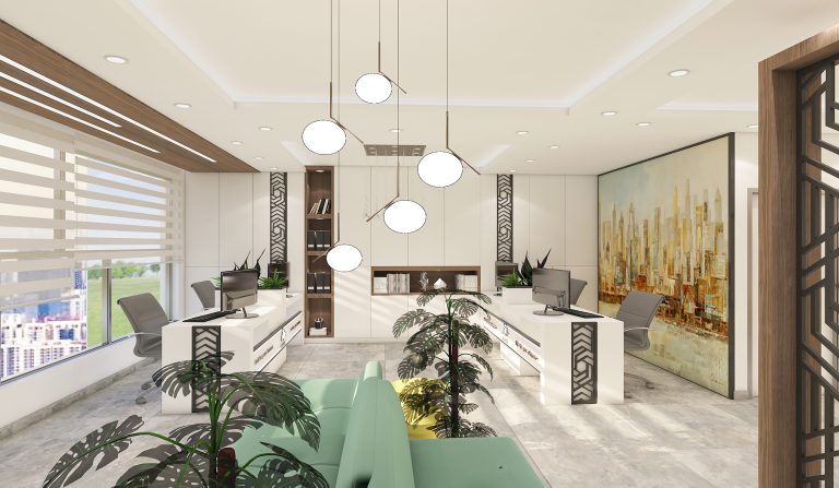 Interior design of Mr. Dehyadgari’s conference room.