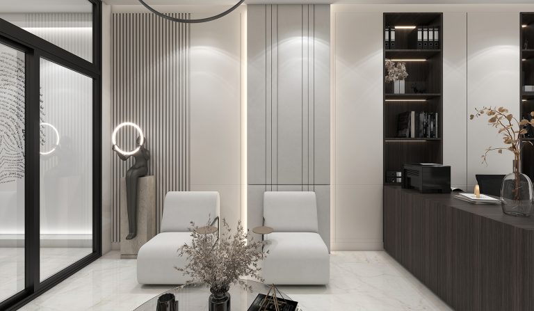 Interior design of Mr. Tanhaei's office