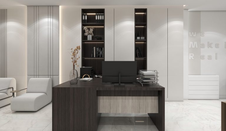 Interior design of Mr. Tanhaei's office.