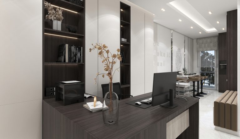 Interior design of Mr. Tanhaei's office