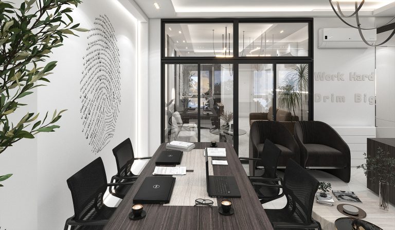 Interior design of Mr. Tanhaei's office