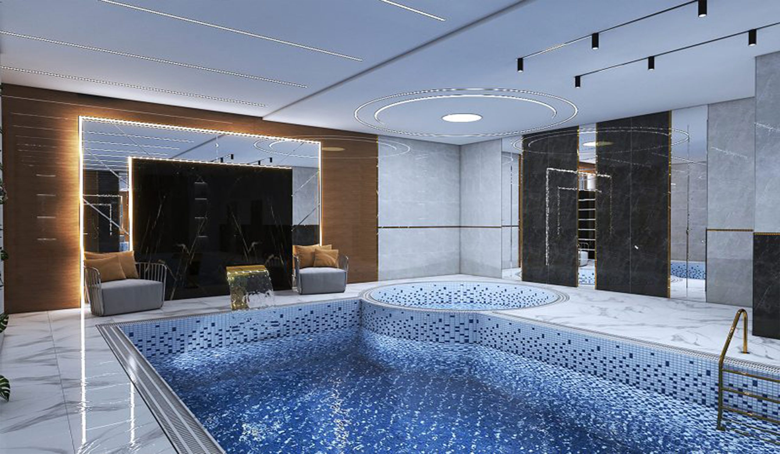 Interior Design of Mr. Yadegari's Pool