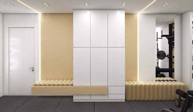 Interior design of Mr. Barzegar's sports club