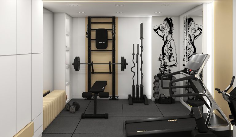 Interior design of Mr. Barzegar's sports club