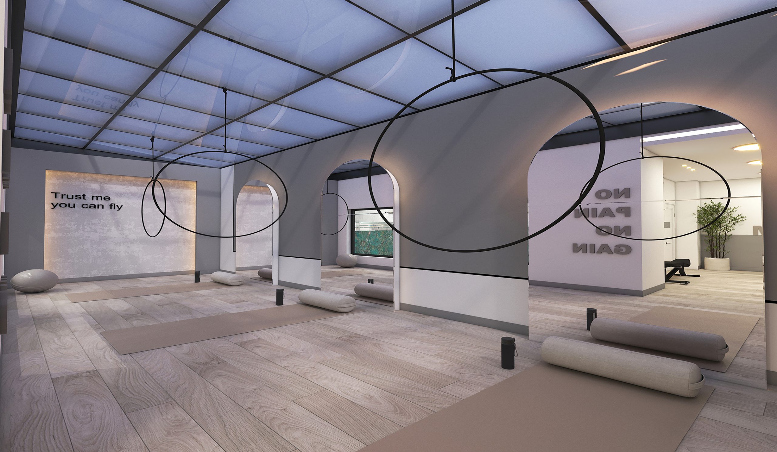 Interior Design of Mr. Khaleghinia Sport Club