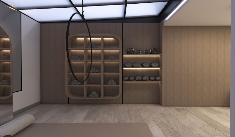 Interior Design of Mr. Khaleghinia Sport Club