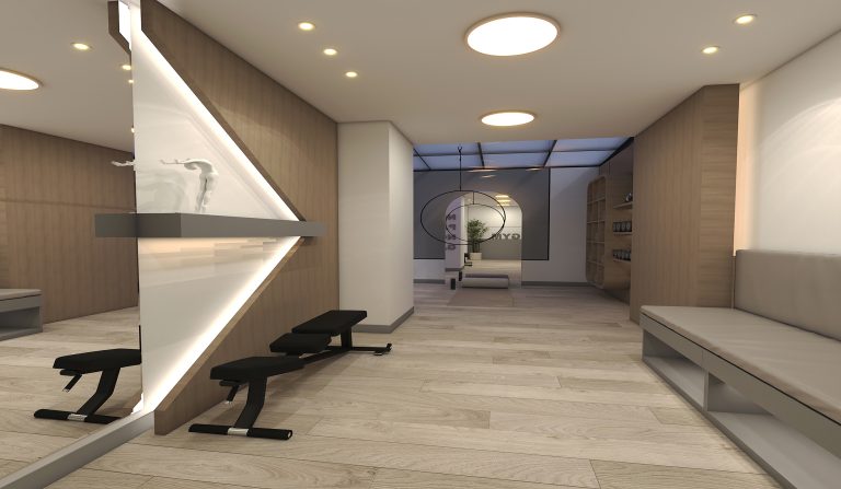 Interior Design of Mr. Khaleghinia Sport Club