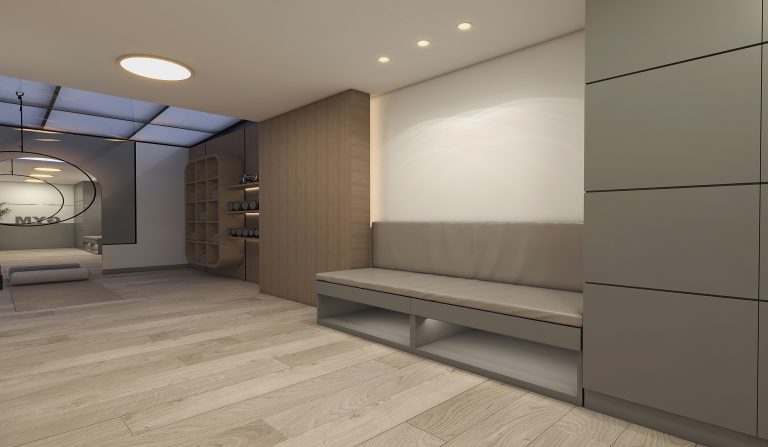 Interior Design of Mr. Khaleghinia Sport Club