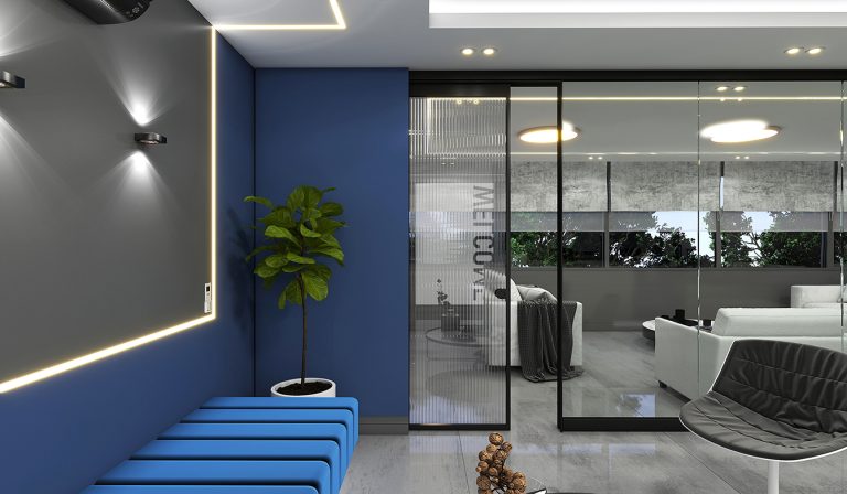 Interior design of Mr. Sadegh's office project