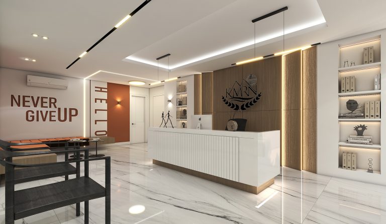 Interior design of Mr. Sadegh's office project