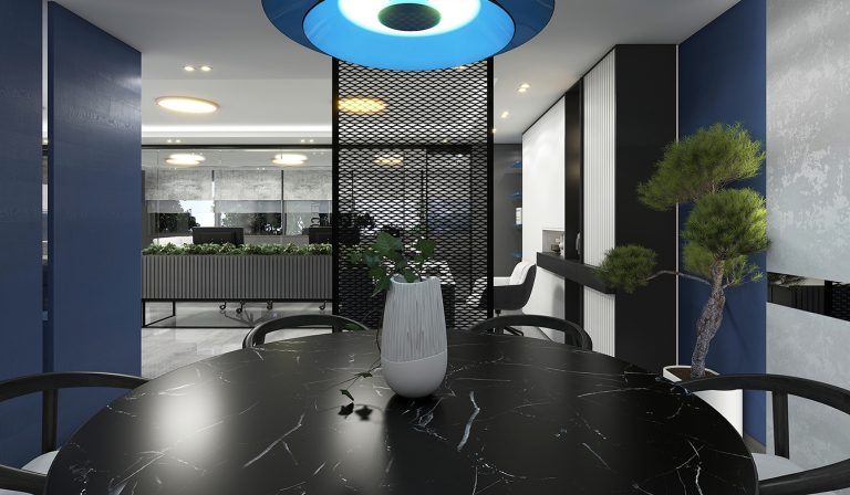 Interior design of Mr. Sadegh's office project