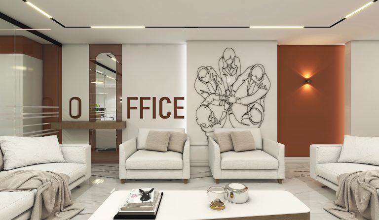 Interior design of Mr. Sadegh's office project