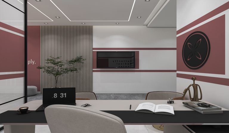 Interior design of Engineer Jalil's clinic.