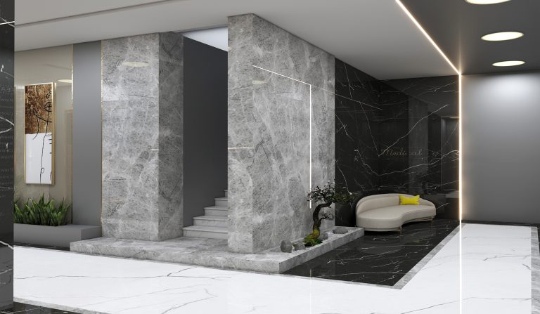 Interior design of Mr. Ahmadi's clinic."