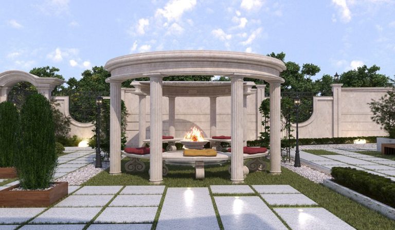 Mr. Shoqi Nejad's landscaping design