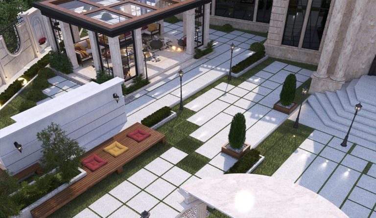 Mr. Shoqi Nejad's landscaping design