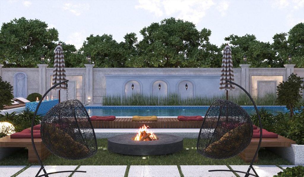 Mr. Shoqi Nejad's landscaping design