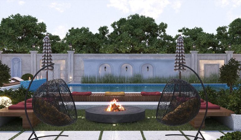 Mr. Shoqi Nejad's landscaping design