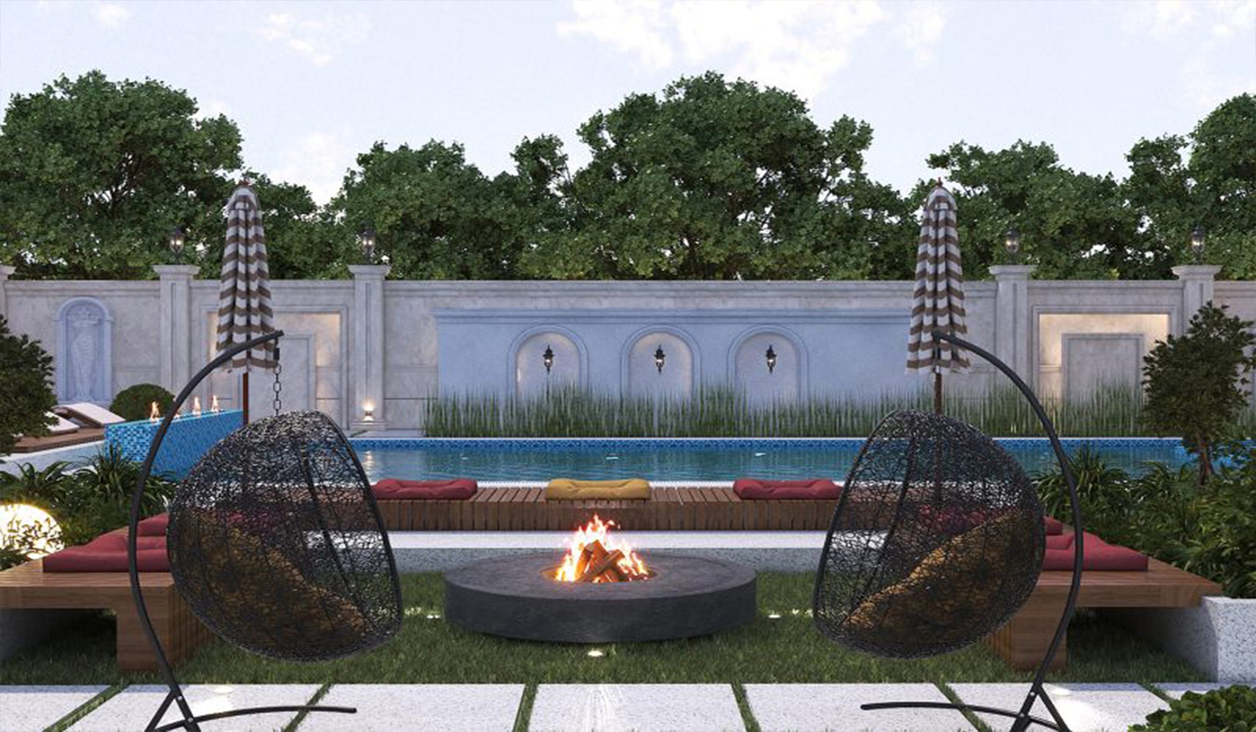 Mr. Shoqi Nejad's landscaping design