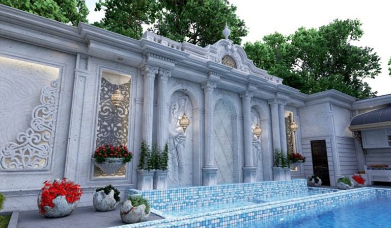 "Mr. Afshari's landscaping design