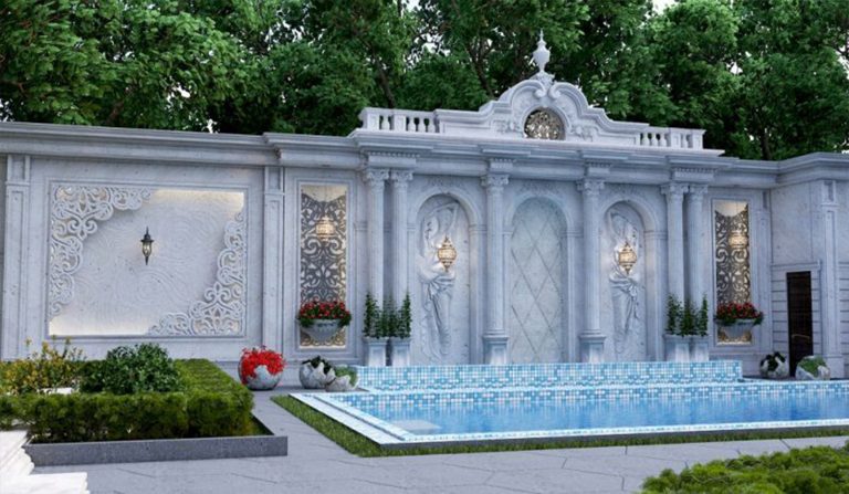 "Mr. Afshari's landscaping design