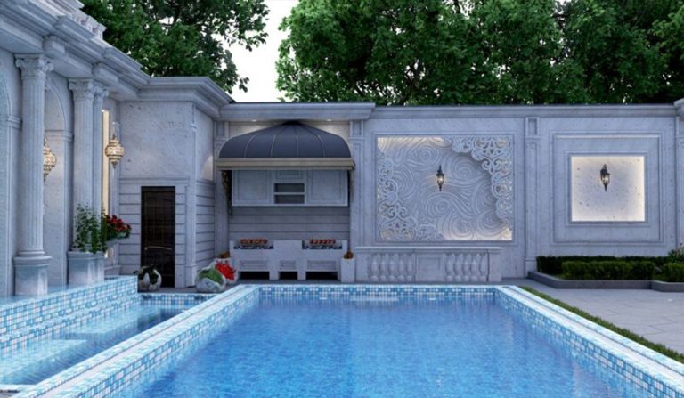 "Mr. Afshari's landscaping design