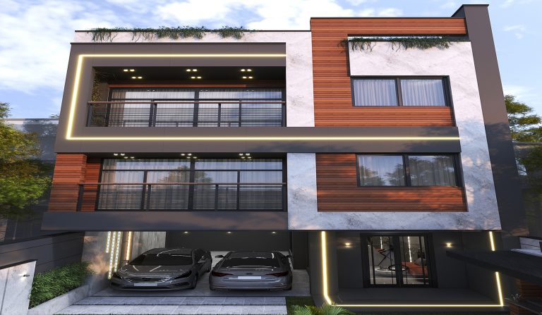 Mr. Khaleghinia's facade design.