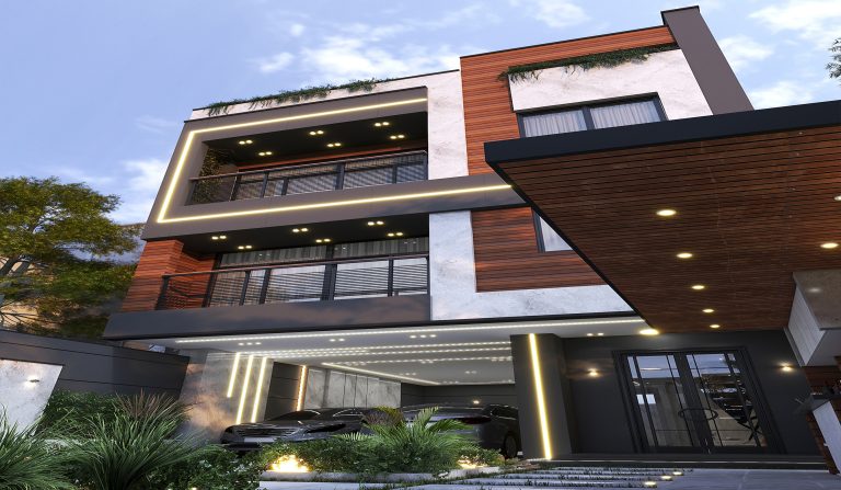 Mr. Khaleghinia's facade design.