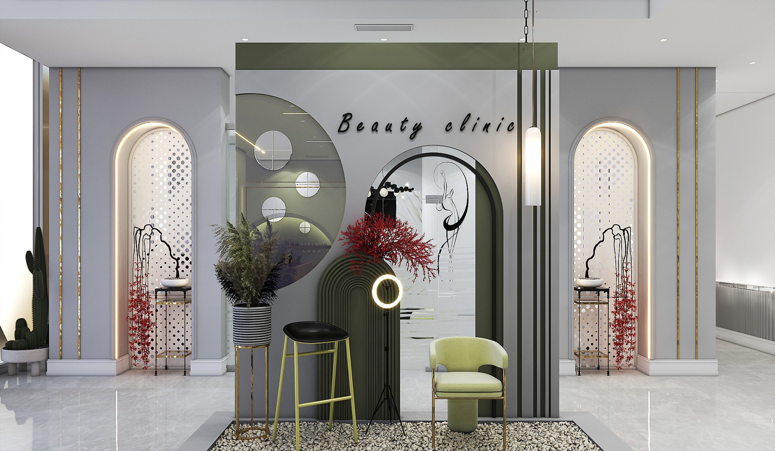 Beauty clinic design of Mr. Piri.