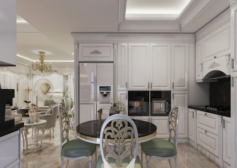 Kitchen hall design with materials - Noorkhati - MDF