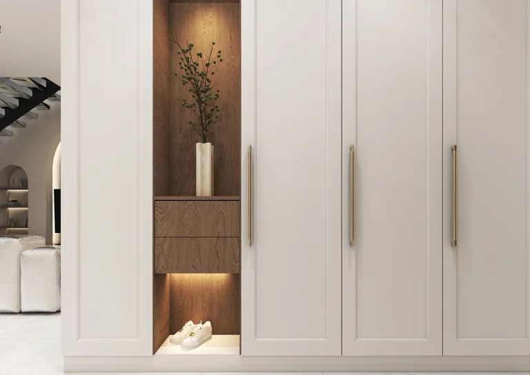 Designing a reception hall with MDF material _Nurkhati