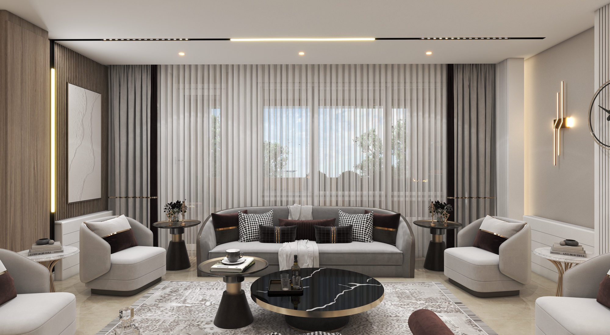 Interior Design of the Living Room