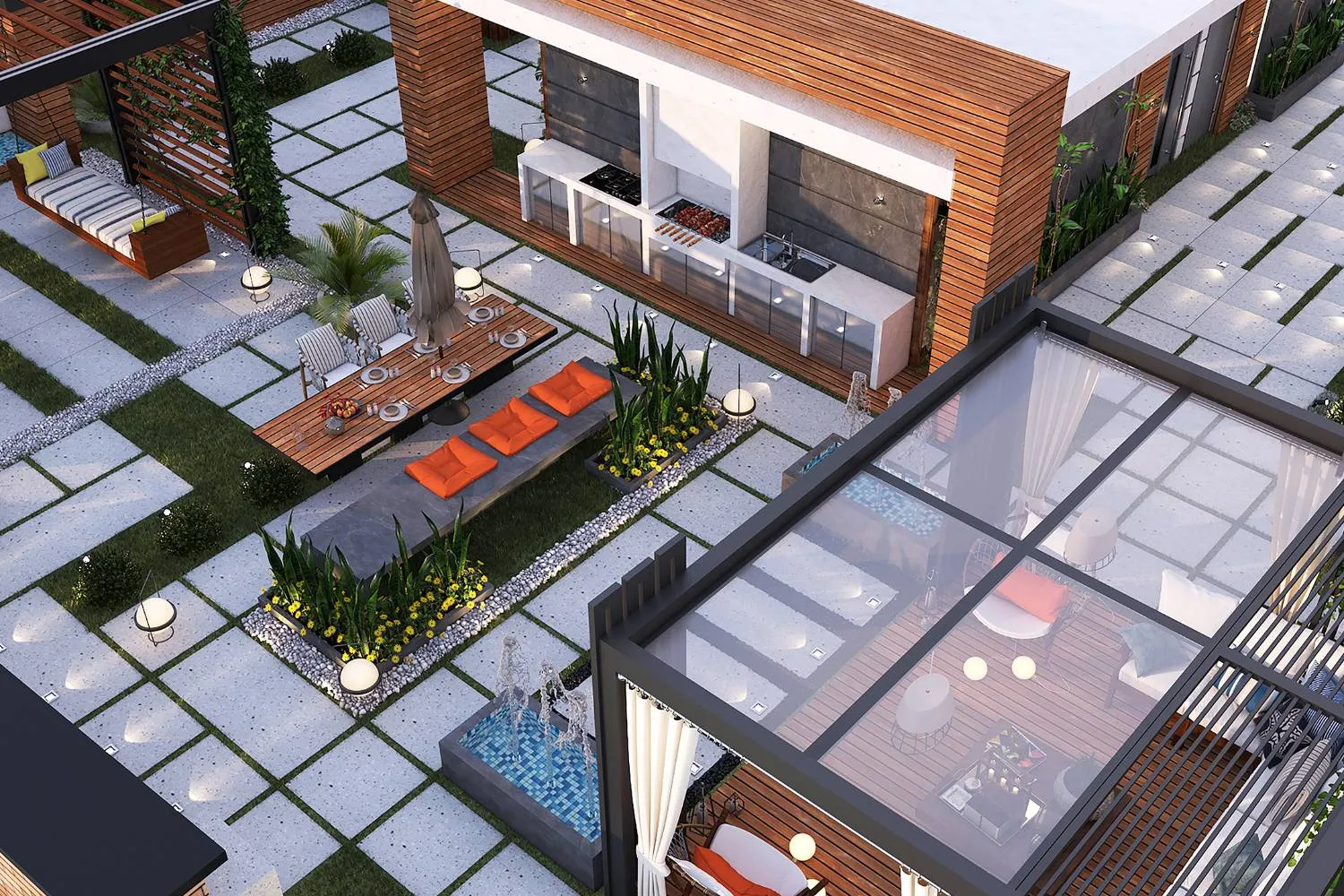 طراحی روف گاردن