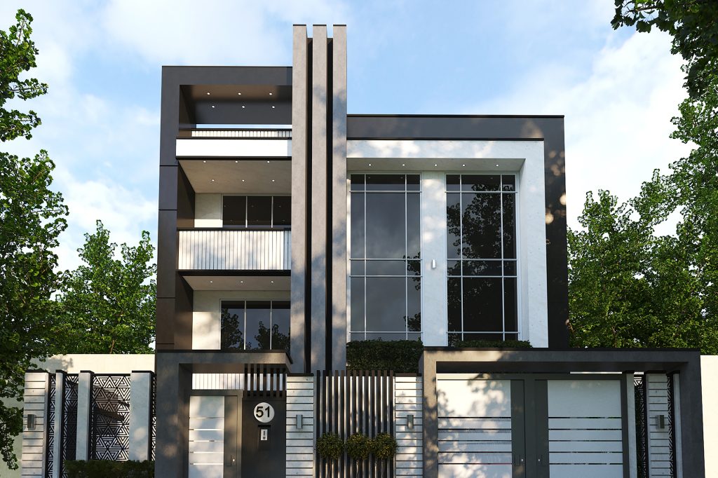 طراحی نما به سبک مدرن(2)