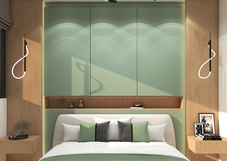 طراحی داخلی اتاق مستر پروژه ی 300 متری به سبک مدرن (1)