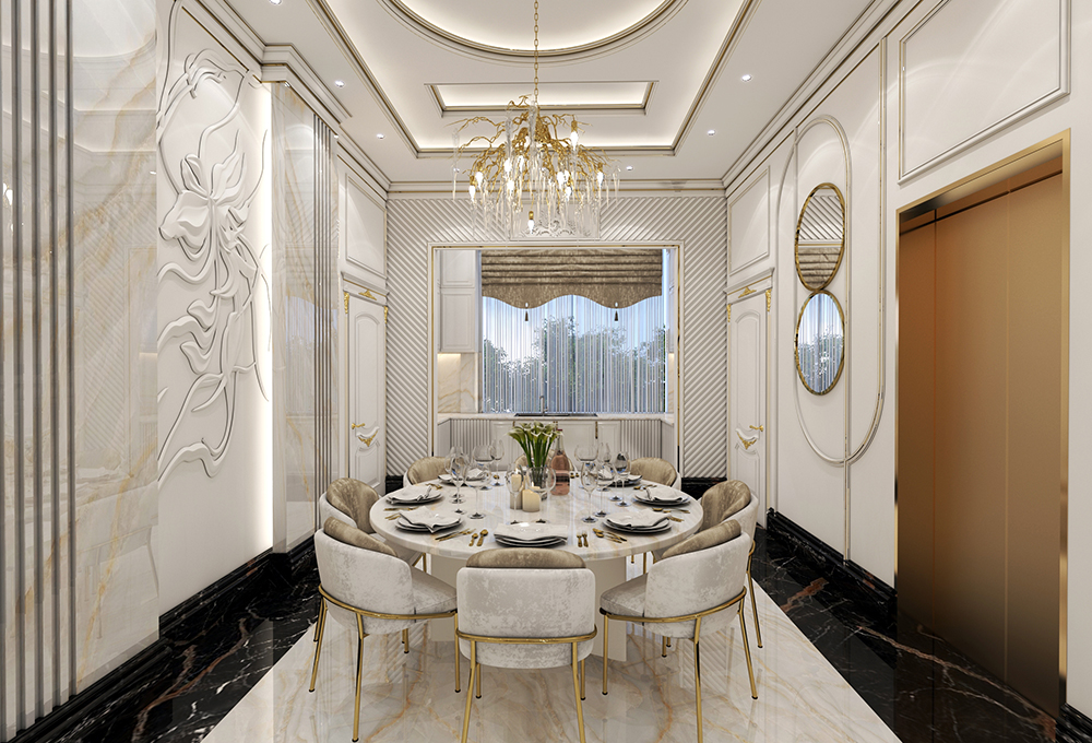 طراحی داخلی سالن پذیرایی